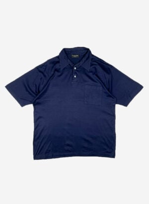 Vintage Christian Dior Poloshirt navy