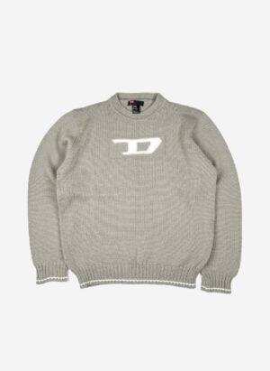 Vintage Diesel Wollpullover grau