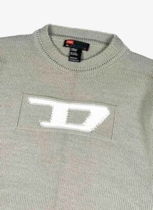 Vintage Diesel Wollpullover grau
