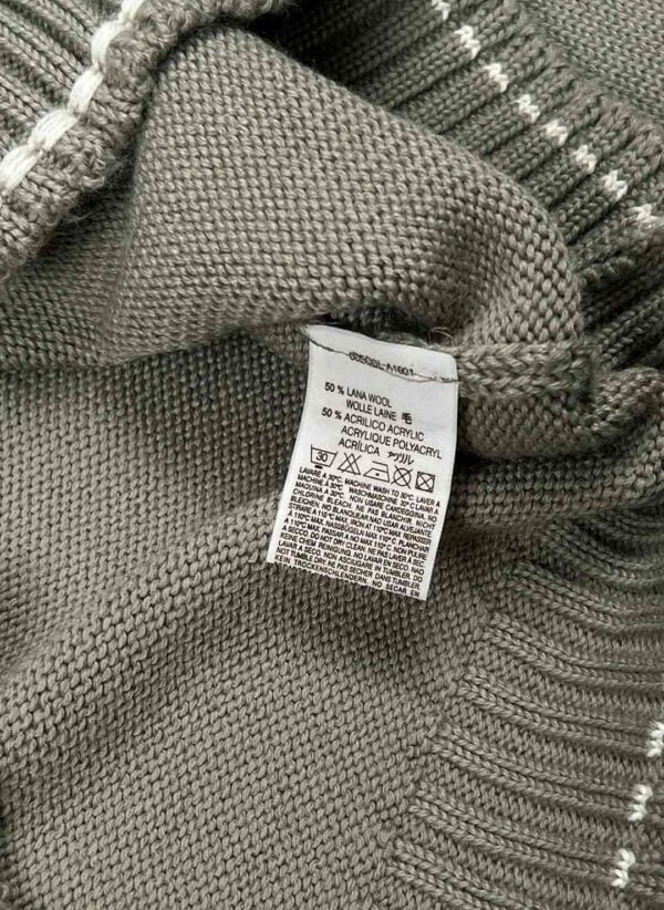 Vintage Diesel Wollpullover grau – Bild 3
