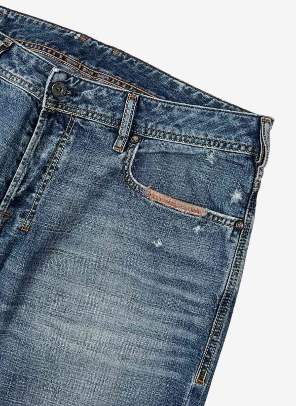 Vintage Diesel flared custom Jeans – Bild 4
