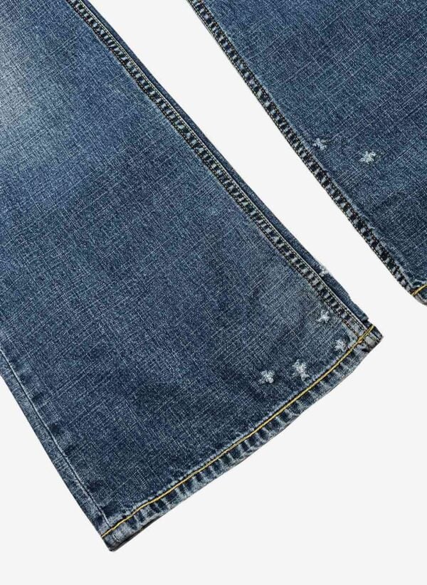 Vintage Diesel flared custom Jeans – Bild 6