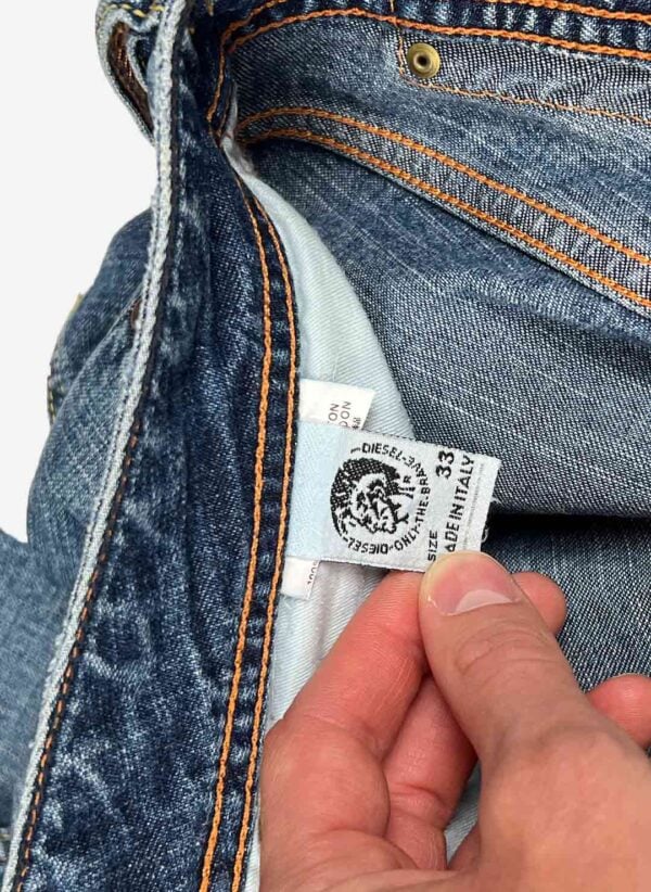 Vintage Diesel flared custom Jeans – Bild 7