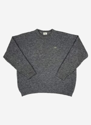 Vintage Lacoste Strickpullover grau