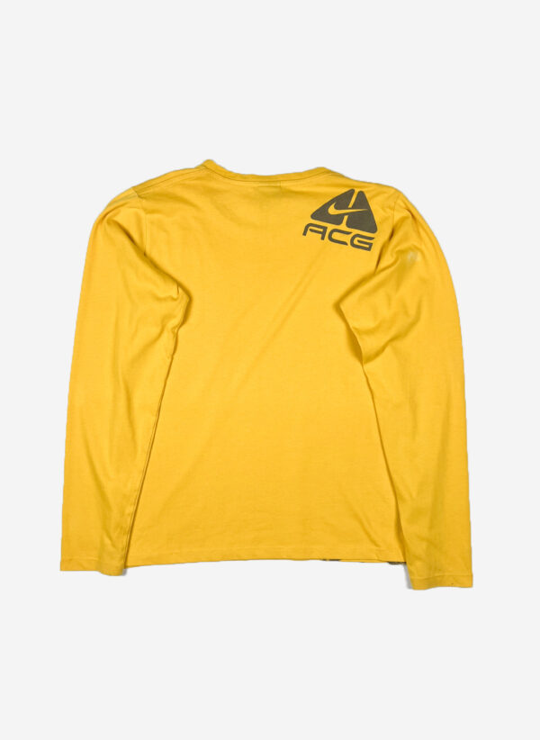 Vintage Nike ACG Longsleeve gelb – Bild 3