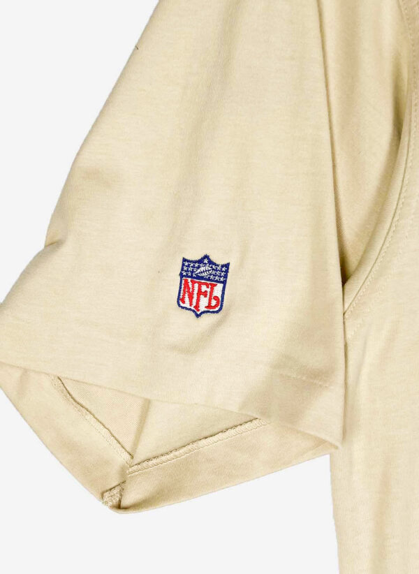 Vintage Nike Golf x NFL Poloshirt gelb – Bild 3