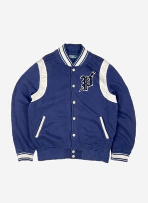 Vintage Polo Ralph Lauren College Jacke blau