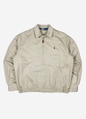 Vintage Polo Ralph Lauren Harringtonjacke grau