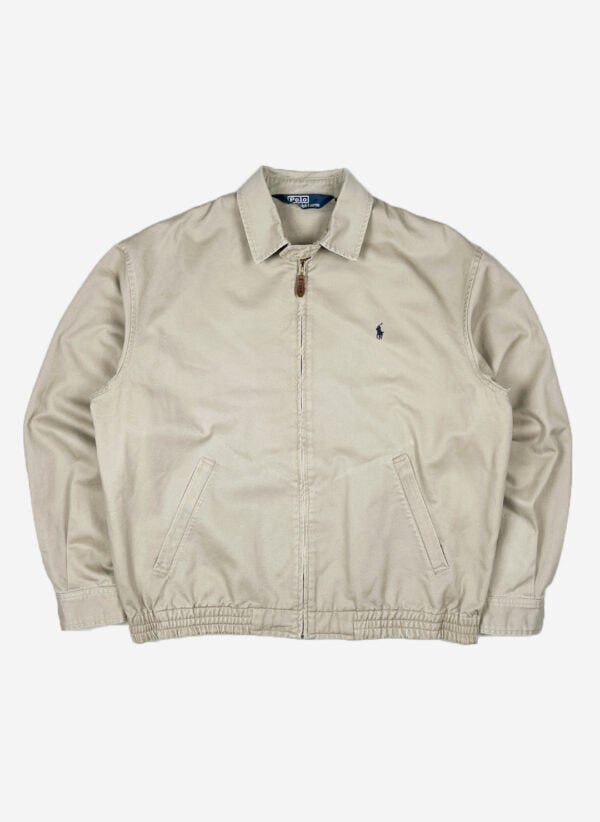 Vintage Polo Ralph Lauren Harringtonjacke grau