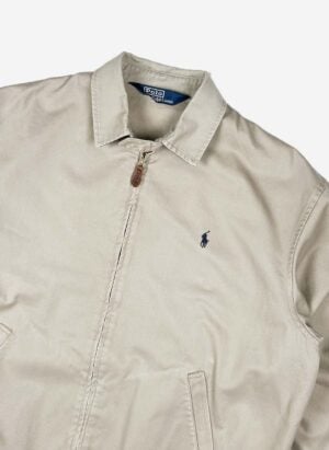 Vintage Polo Ralph Lauren Harringtonjacke grau