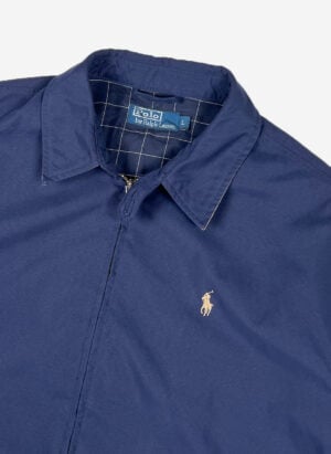 Vintage Polo Ralph Lauren Harringtonjacke navy