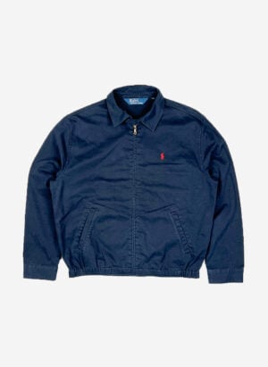 Vintage Polo Ralph Lauren Harringtonjacke navy
