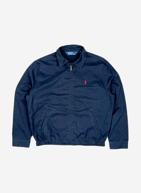 Vintage Polo Ralph Lauren Harringtonjacke navy
