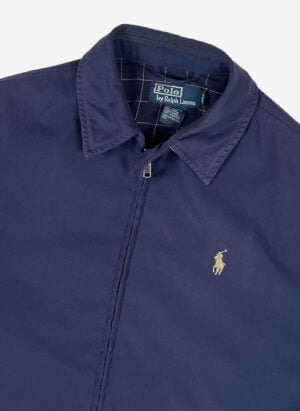 Vintage Polo Ralph Lauren Harringtonjacke navy