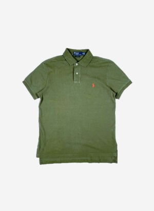 Vintage Polo Ralph Lauren Poloshirt oliv
