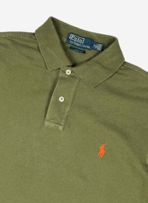 Vintage Polo Ralph Lauren Poloshirt oliv