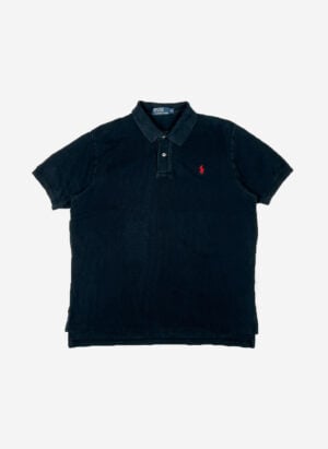 Vintage Polo Ralph Lauren Poloshirt schwarz