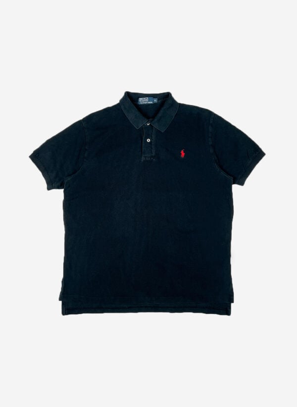 Vintage Polo Ralph Lauren Poloshirt schwarz