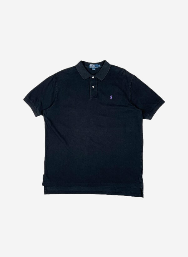 Vintage Polo Ralph Lauren Poloshirt schwarz