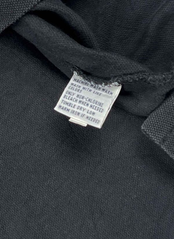 Vintage Polo Ralph Lauren Poloshirt schwarz – Bild 3