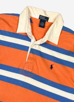 Vintage Polo Ralph Lauren Rugbyshirt orange
