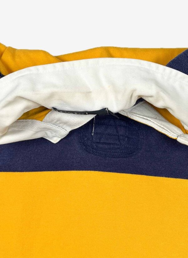 Vintage Polo Ralph Lauren Rugbysweater navy gelb – Bild 6
