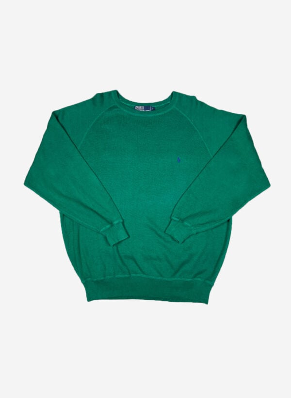 Vintage Polo Ralph Lauren Strickpullover grün