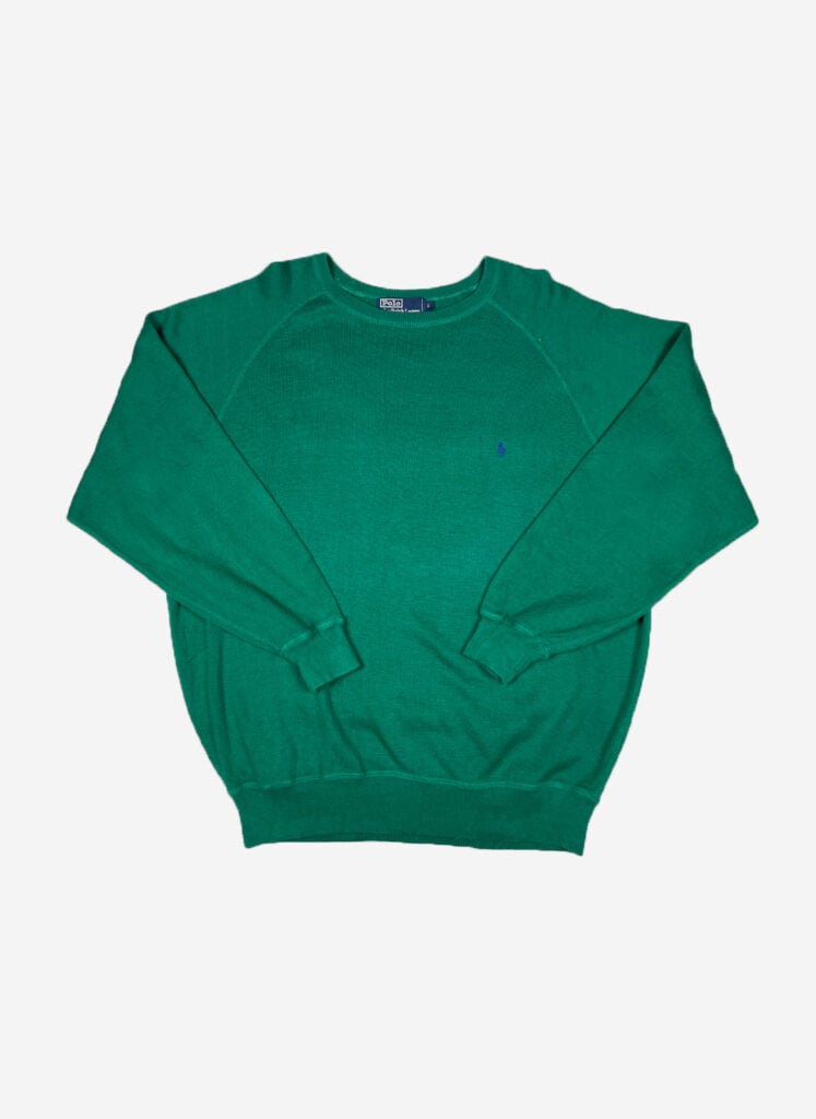 Vintage Polo Ralph Lauren Strickpullover grün