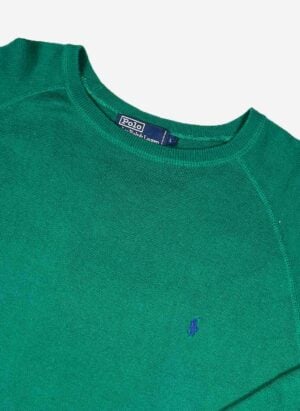 Vintage Polo Ralph Lauren Strickpullover grün