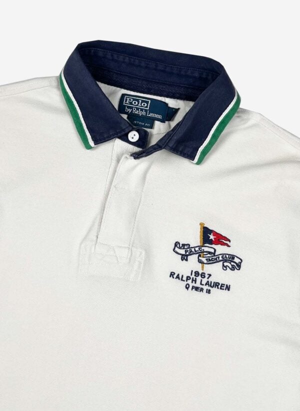 Vintage Polo Ralph Lauren Yacht Club Poloshirt – Bild 2