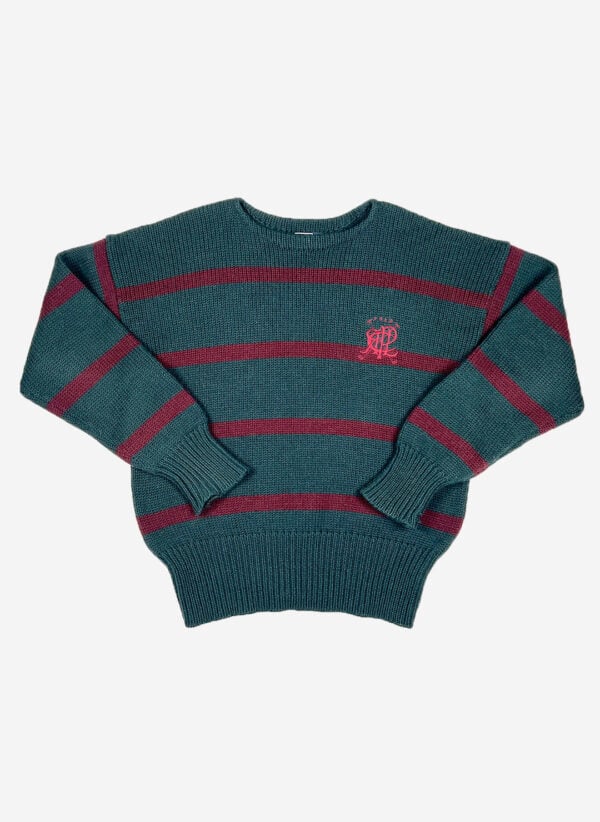 Vintage Polo Ralph Lauren heavy Wollpullover grün