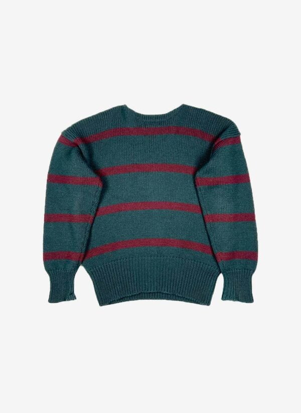 Vintage Polo Ralph Lauren heavy Wollpullover grün – Bild 3