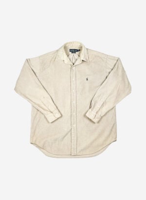 Vintage Ralph Lauren Cordhemd beige