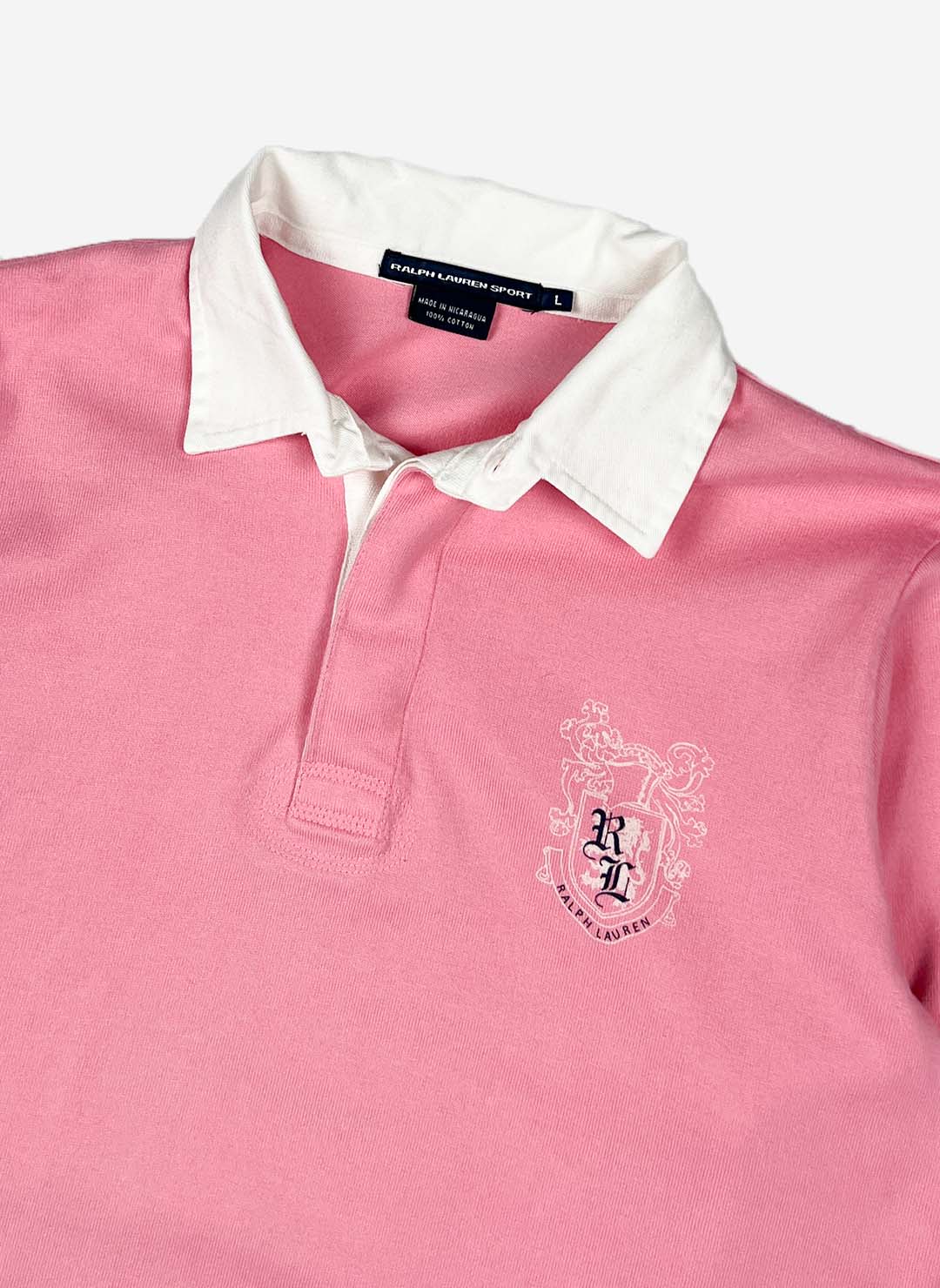 Vintage Ralph Lauren Sport Damen Longsleeve pink – Bild 2