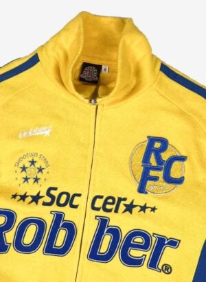 Vintage Robber Soccer Zipper
