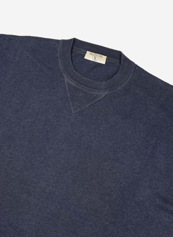 Vintage Valentino Sweater navy – Bild 2