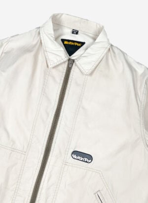 Vintage Y2K Meltin’ Pot Übergangsjacke creme