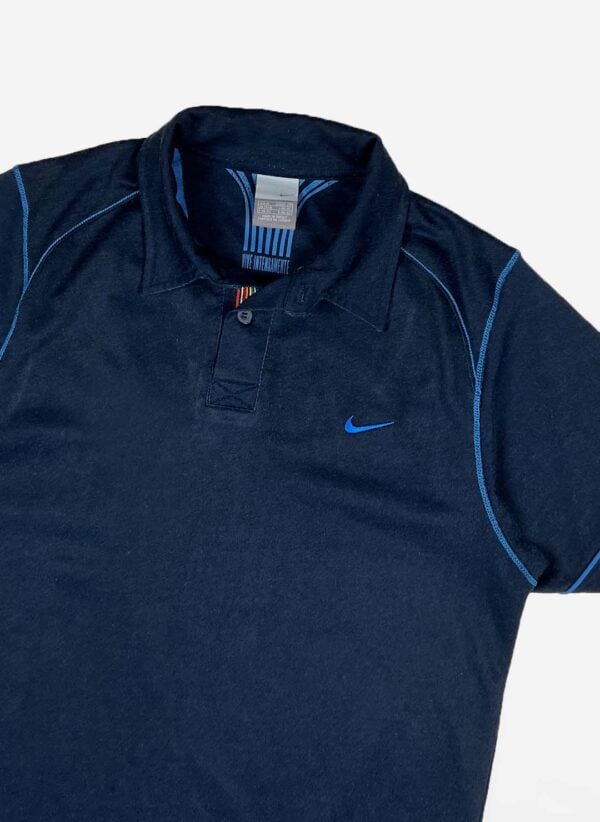 Vintage Y2K Nike Mexico Poloshirt – Bild 2