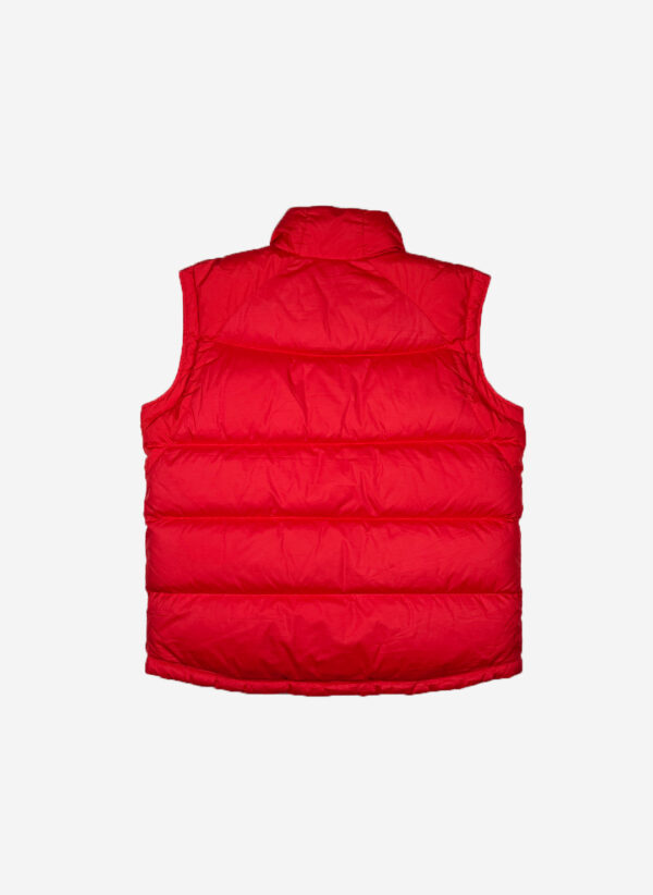 Vintage Y2K Nike Puffer Weste rot – Bild 3