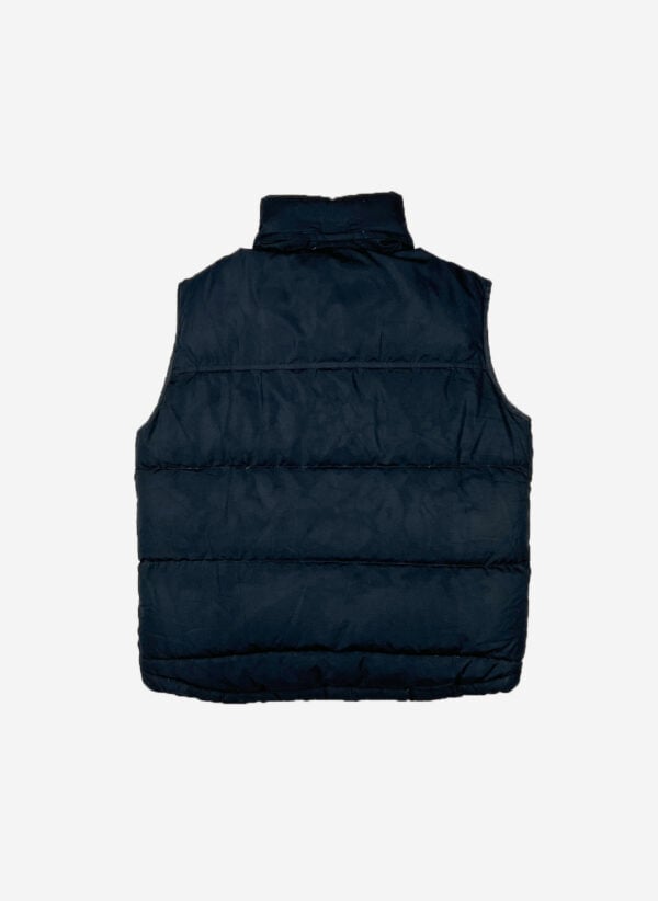 Vintage Y2K Nike Puffer Weste schwarz – Bild 3