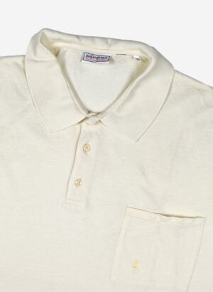 Vintage Yves Saint Laurent Poloshirt gelb