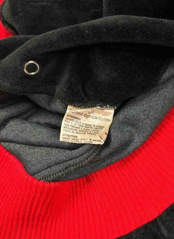 Vintage Yves Saint Laurent Samt Bomberjacke schwarz – Bild 4