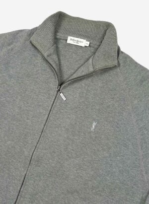 Vintage Yves Saint Laurent Zipper grau
