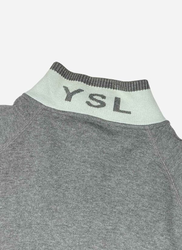 Vintage Yves Saint Laurent Zipper grau – Bild 4