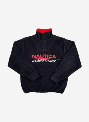 Nautica Competition Fleece Half-Zip schwarz