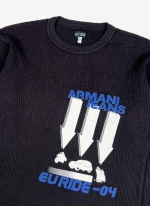 Vintage Armani Jeans Thermal Longsleeve