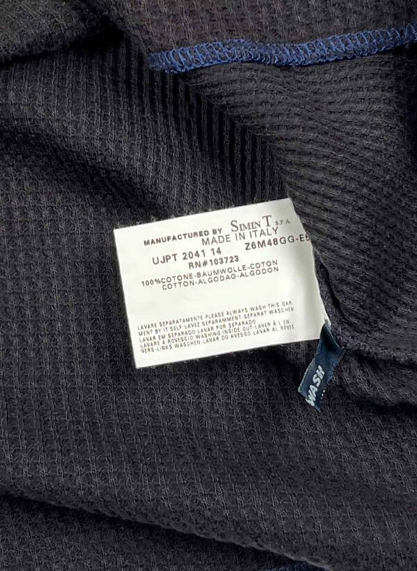 Vintage Armani Jeans Thermal Longsleeve – Bild 5
