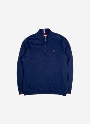 Diesel Half-Zip Sweater navy