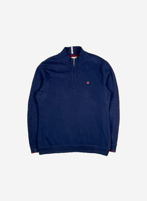 Diesel Half-Zip Sweater navy