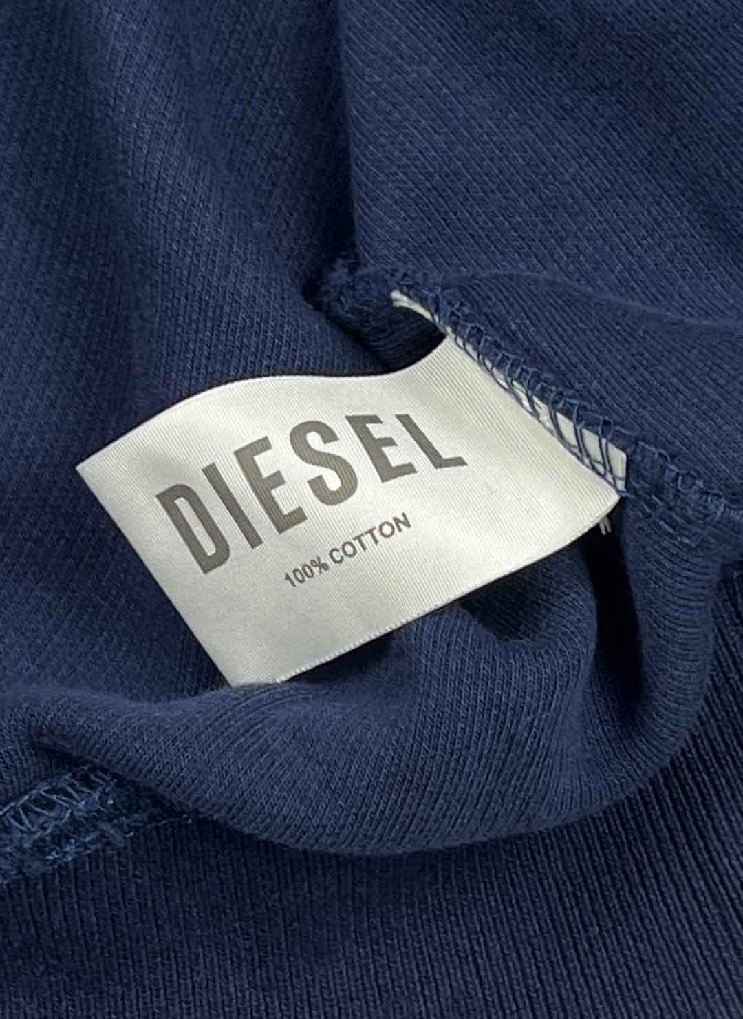 Diesel Half-Zip Sweater navy – Bild 4